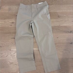 Talbots Tan Women's cropped Pants. NWT